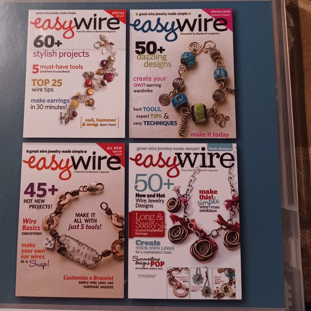 Presented by BEADWORK Magazine - EASY WIRE - Great Wire Jewelry Made Simple!